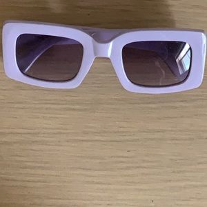Purple sunglasses